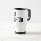 De Voyage Hope Warrior - Travel Mug (Blanc) (Devant droit)