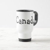 De Voyage I Love Canada Travel Mug (Devant droit)