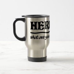 De Voyage Ici I Am mug - choisir style & couleur