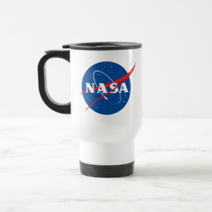 De Voyage Iconic NASA Travel / Commuter Mug (Rocket White)