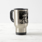 De Voyage Iditarod B&W Travel Mug (Devant gauche)