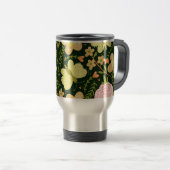 De Voyage Illustrated Flowers Travel Mug (Devant droit)