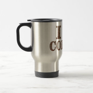 De Voyage J'aime café imprimé Voyage/banlieue Mug