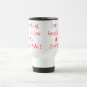 De Voyage Je suis souriant parce que-voyage mug (Centre)