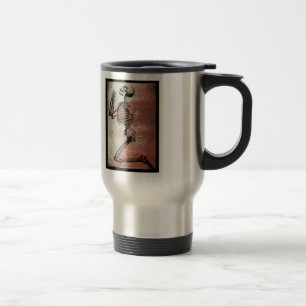 De Voyage Jour des morts priant Skeleton Commuter Mug