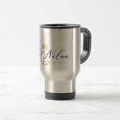 De Voyage Kait Nolan Travel Isolé Café Mug (Devant droit)