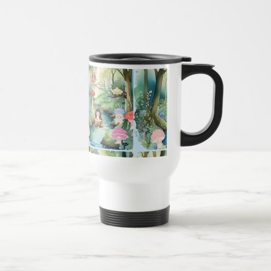 De Voyage Là où le plaisir grandit Mug sauvage (Droite)