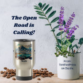 De Voyage La route ouverte appelle Travel Mug