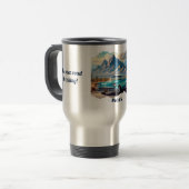 De Voyage La route ouverte appelle Travel Mug (Devant gauche)