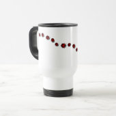 De Voyage Ladybug Art Travel Mug Délivre Ladybug Mug (Devant gauche)