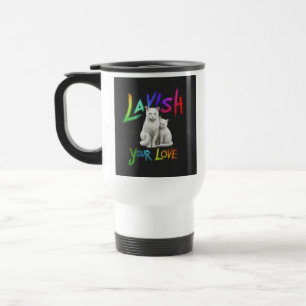 De Voyage "Lavish Your Love" Travel Coffee Mug