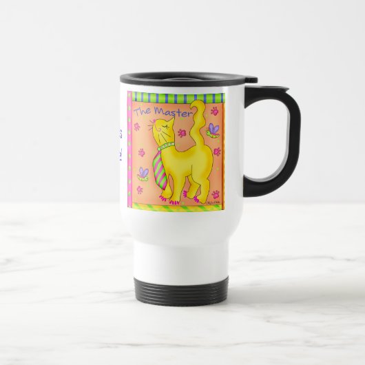 De Voyage Le Master Cat Travel Mug (Droite)