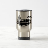 De Voyage Le porte-avions Theodore Roosevelt Mug (Centre)
