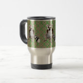 De Voyage Le Roi Julian Damask Travel Mug (Devant gauche)