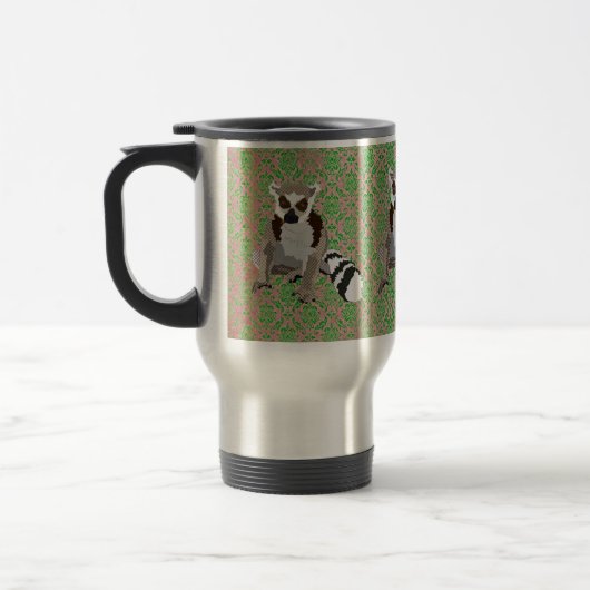 De Voyage Le Roi Julian Damask Travel Mug (Gauche)
