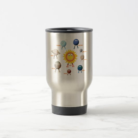 De Voyage Les planètes et le système solaire Café Mug (Centre)