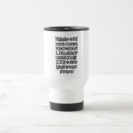 De Voyage Lettres gothiques Mug (Centre)