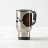 De Voyage Libra Mandala Mug (Devant droit)