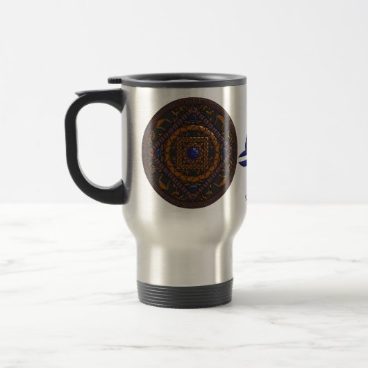 De Voyage Libra Mandala Mug (Gauche)