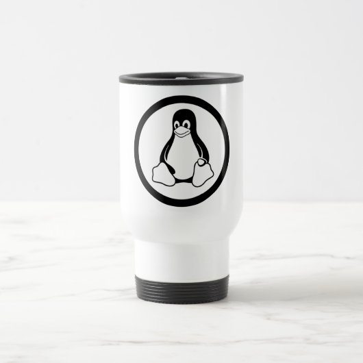 De Voyage Linux Tux Mug (Centre)