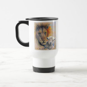 De Voyage "Lion et agneau" Mug voyageur