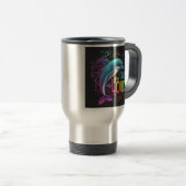 De Voyage "Live Out Loud" Travel Coffee Mug (Devant droit)