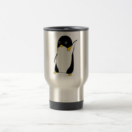 De Voyage M. Pengu Steel Mug (Centre)