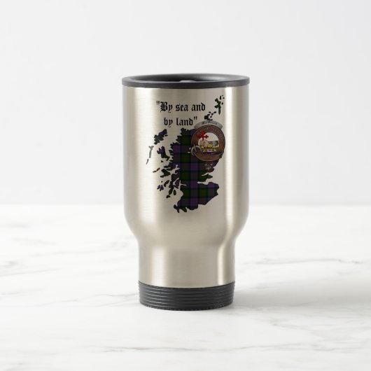 De Voyage MacDonald Clan Badge Travel Mug (Centre)