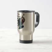 De Voyage MacEwan/MacEwen Clan Badge Travel Mug (Devant droit)