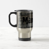 De Voyage Man Mug on Rock sur un (Gauche)