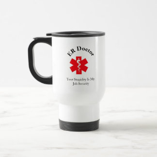 De Voyage Médecin ER Travel Mug