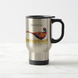 De Voyage Meilleur papa du monde, faisan cou à anneaux, Mug