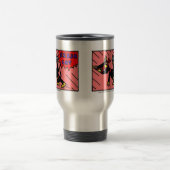 De Voyage Mel NINJA CAT Travel Mug (Centre)