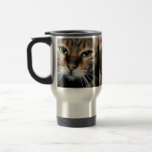 De Voyage Meow Bengal Cat Travel Mug (Gauche)
