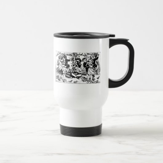 De Voyage Mère Goose Mug (Droite)