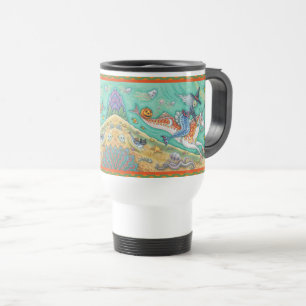 De Voyage MERMAID WITCH, HALLOWEEN MERHORSE COMMUTER MUG Wha