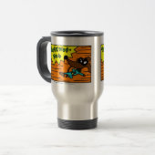 De Voyage Midge TAEKWON-DOG Travel Mug (Devant gauche)