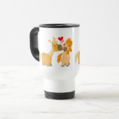 De Voyage Mignonette Poney en Love Travel Mug (Devant gauche)