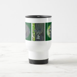 De Voyage Mommy Raccoon sur Suet Travel Mug