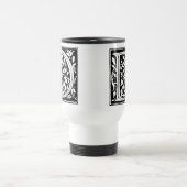 De Voyage Monogramme floral 'D' - Mug (Centre)