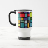 De Voyage Mosaic Travel Mug Paul Klee Mondrian (Gauche)