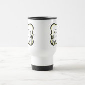 De Voyage Mug à cadre floral clair, jaune clair (Centre)