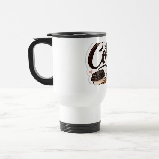 De Voyage Mug à café mignon (Gauche)