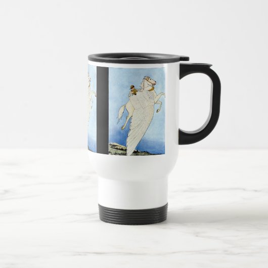 De Voyage Mug à cheval ailé (Droite)