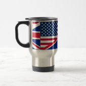 De Voyage Mug à drapeau américain et britannique à deux cito (Gauche)