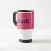 De Voyage Mug April (Devant gauche)