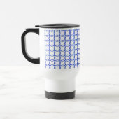 De Voyage Mug - Bagues d'enclenchement en bleu (Gauche)