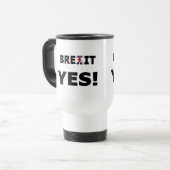 De Voyage Mug Brexit Oui (Devant gauche)