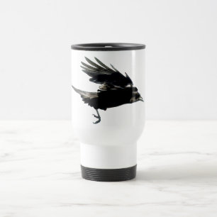 De Voyage Mug café Corneille Noire Volant