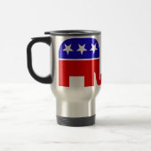 De Voyage Mug des éléphants républicains (Gauche)